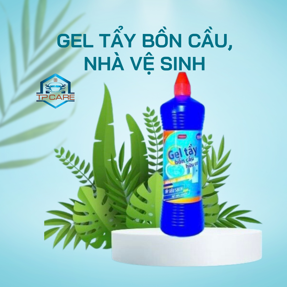 Gel tẩy bồn cầu hữu cơ